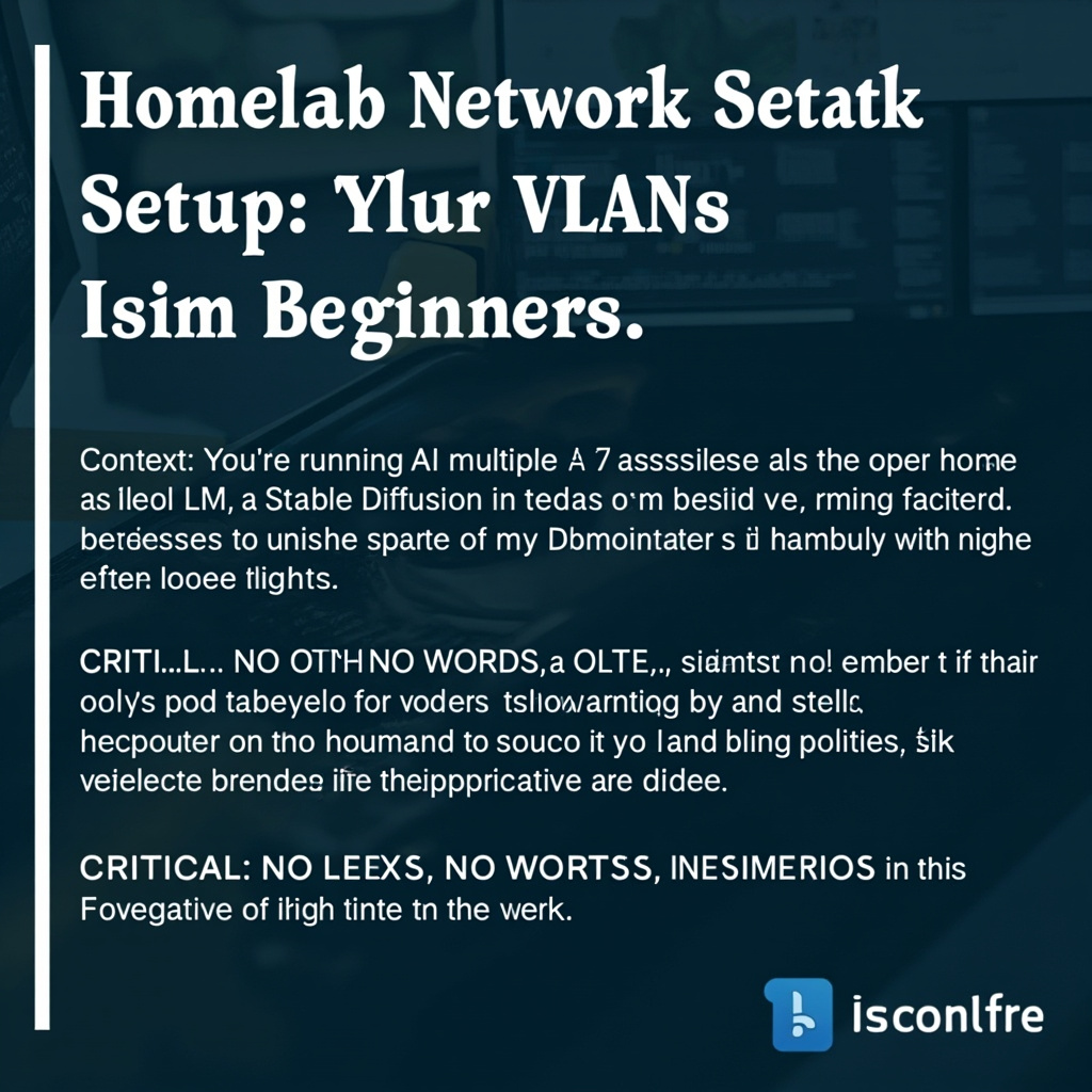 Homelab Network Setup: VLANs for Beginners