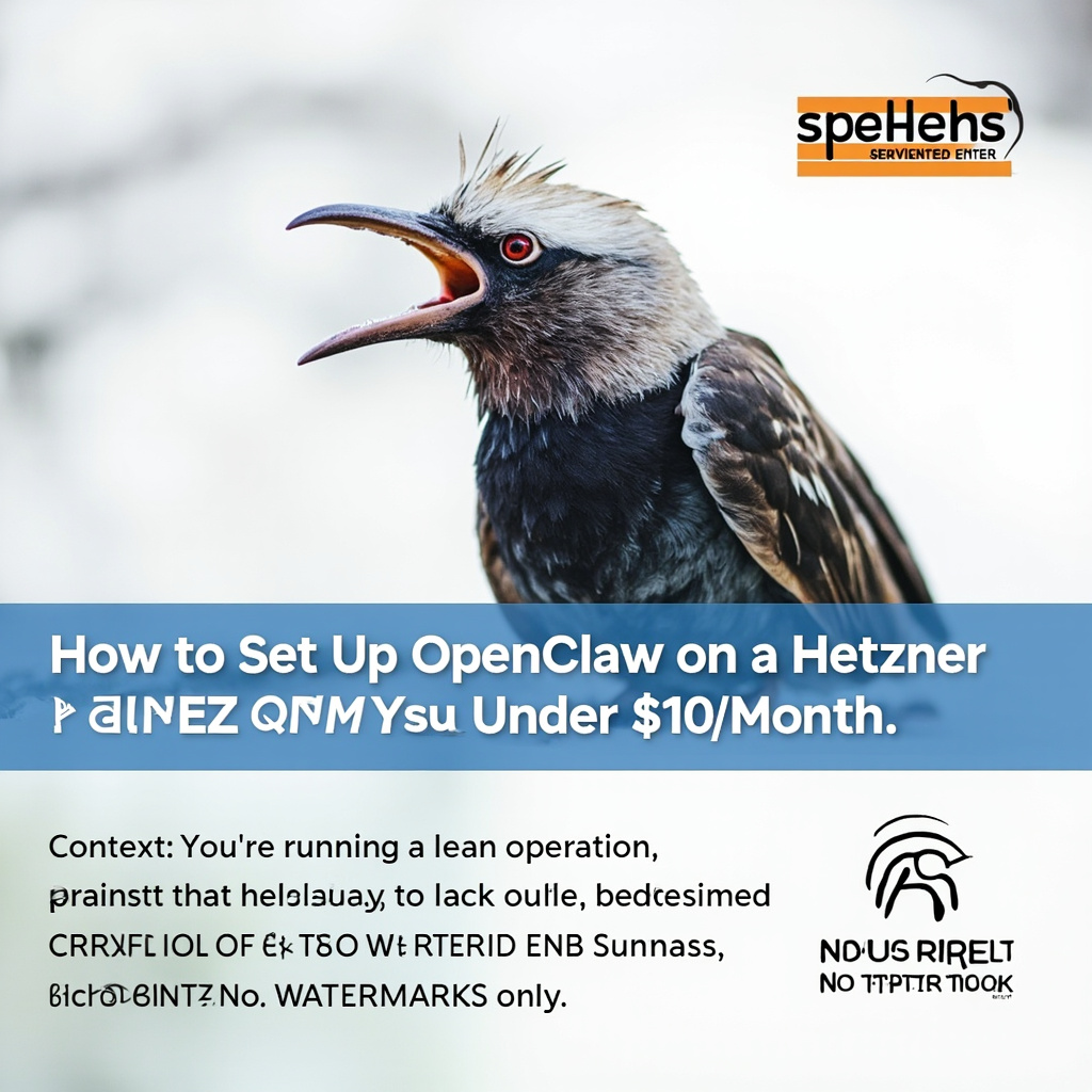 How to Set Up OpenClaw on a Hetzner VPS for Under $10/Month