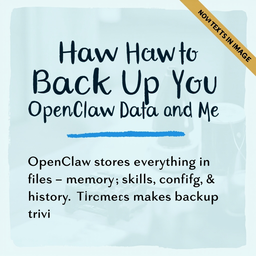 How to Back Up Your OpenClaw Data and Memory